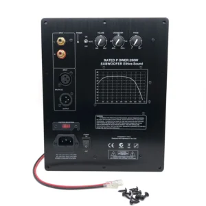 2025NEW HIFI Heavy Duty Digital Active Subwoofer Amplifier Board Mono 200W Pure Bass Amplifier Board Home Theatre Audio 110/220V