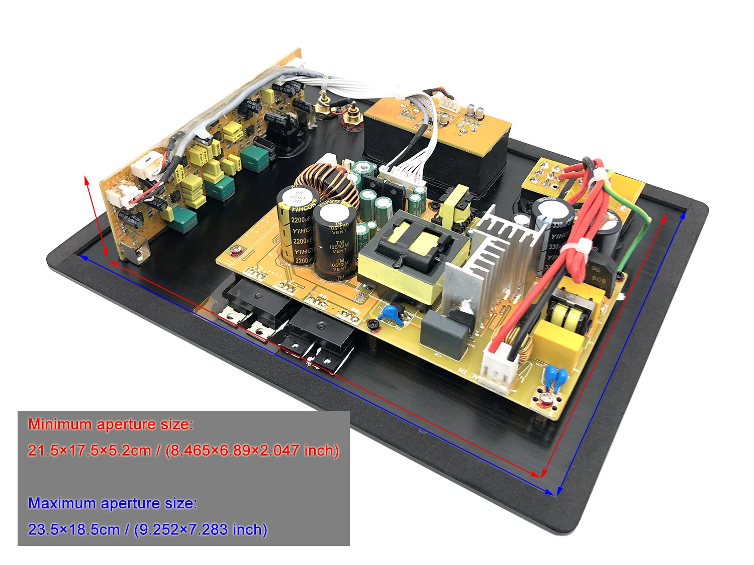 2025NEW HIFI Heavy Duty Digital Active Subwoofer Amplifier Board Mono 200W Pure Bass Amplifier Board Home Theatre Audio 110/220V - Image 4