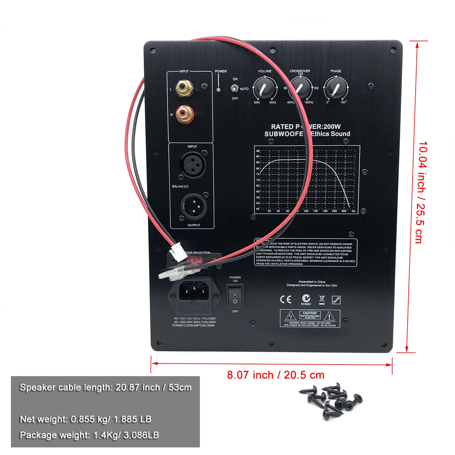 2025NEW HIFI Heavy Duty Digital Active Subwoofer Amplifier Board Mono 200W Pure Bass Amplifier Board Home Theatre Audio 110/220V - Image 3